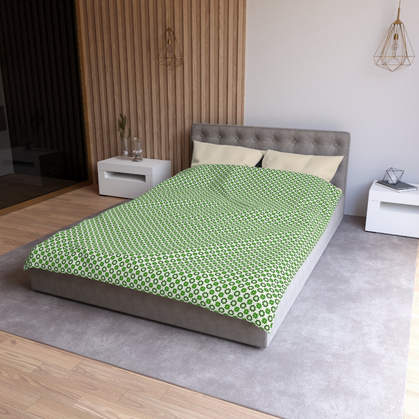 Emerald Star Garden Duvet Bedding Set