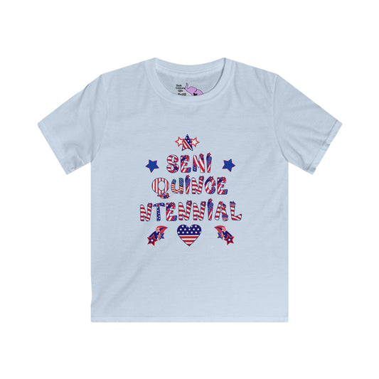 Semiquincentennial (American Flag) Youth Softstyle Tee