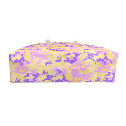 Peach Sorbet Camo Weekender Bag