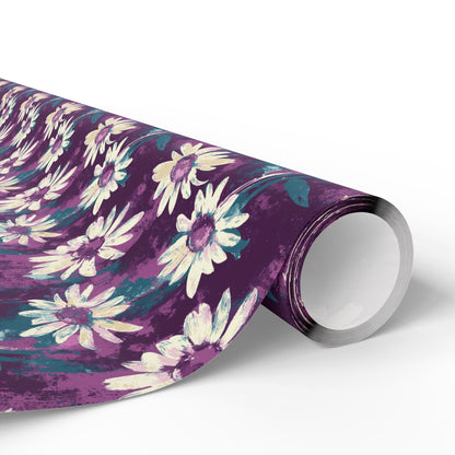Twilight Daisy Meadow Wrapping Paper