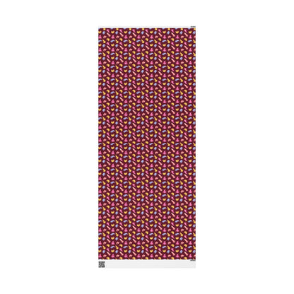 Crimson Axolotls Wrapping Paper