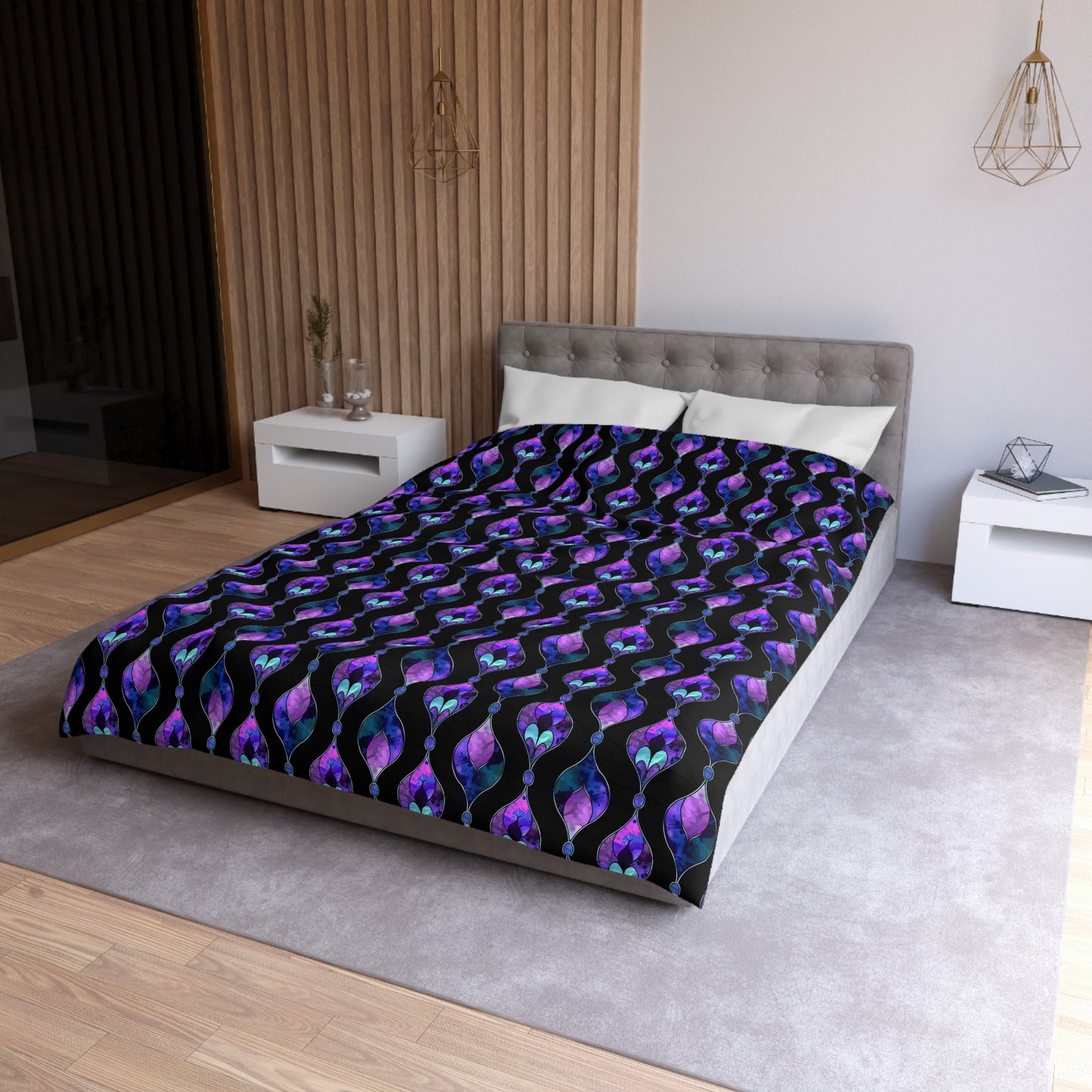 Glass Dreams Microfiber Duvet Cover