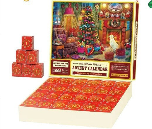 24 Day Christmas Advent Calendar Puzzle