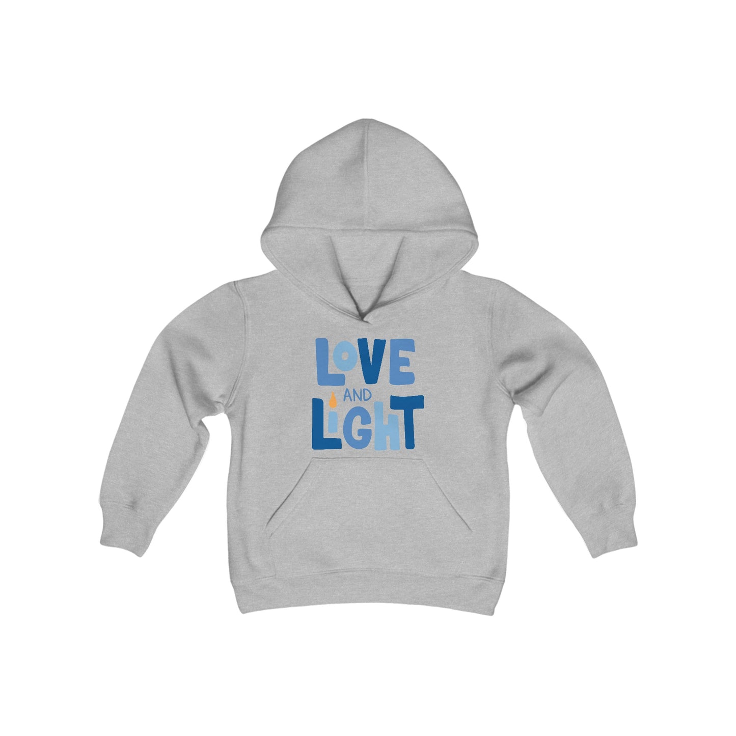 Hanukkah Love & Light 2 Youth Hoodie