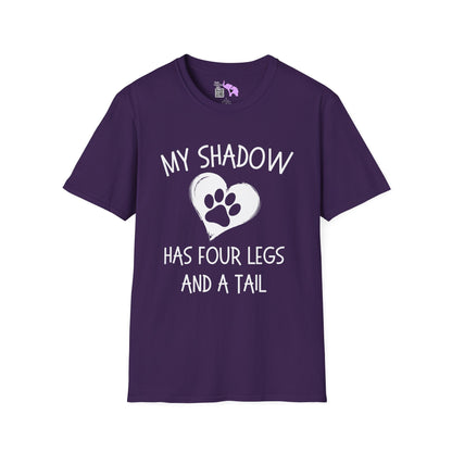 My Shadow Has Four Legs and a Tail Adult T-shirt