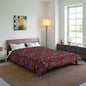 Warped Red Checkered Comforter