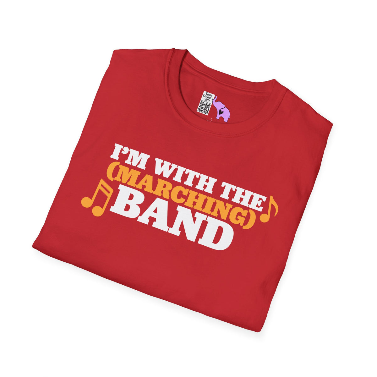 I'm With The (Marching) Band Adult T-shirt
