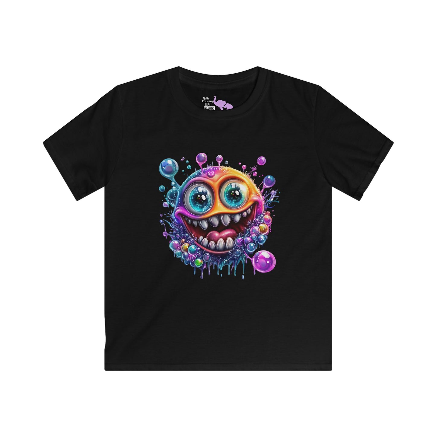 Bubbly Monster Youth Softstyle Tee