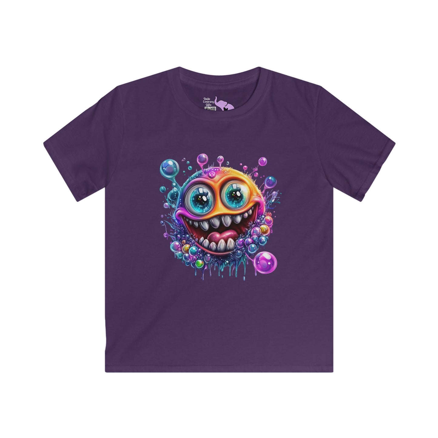 Bubbly Monster Youth Softstyle Tee