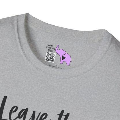 Leave The Judgin' To Jesus Adult T-shirt