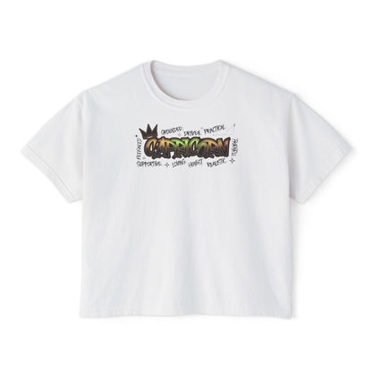 Capricorn Street Art Women's Boxy Tee