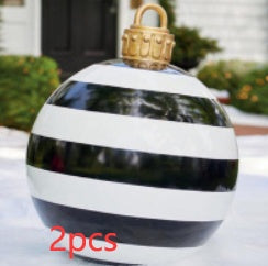 Various Christmas Ornament Inflatable Ball Outdoor PVC 24"(60cm)