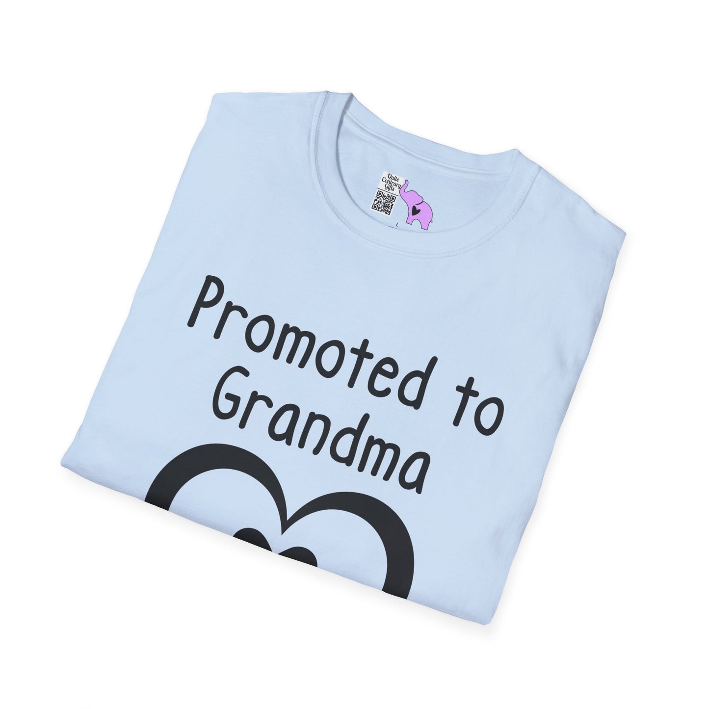 Promoted To Grandma 2027 Adult T-shirt