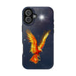 Phoenix Over Nebula MagSafe® Compatible Tough Case for iPhone