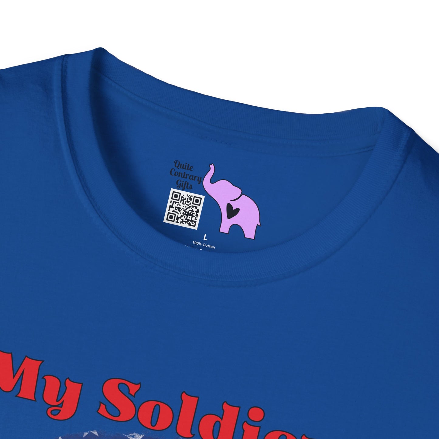 My Soldier My Daughter (Mom) Adult T-shirt