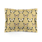 Golden Flutter Microfiber Pillow Sham