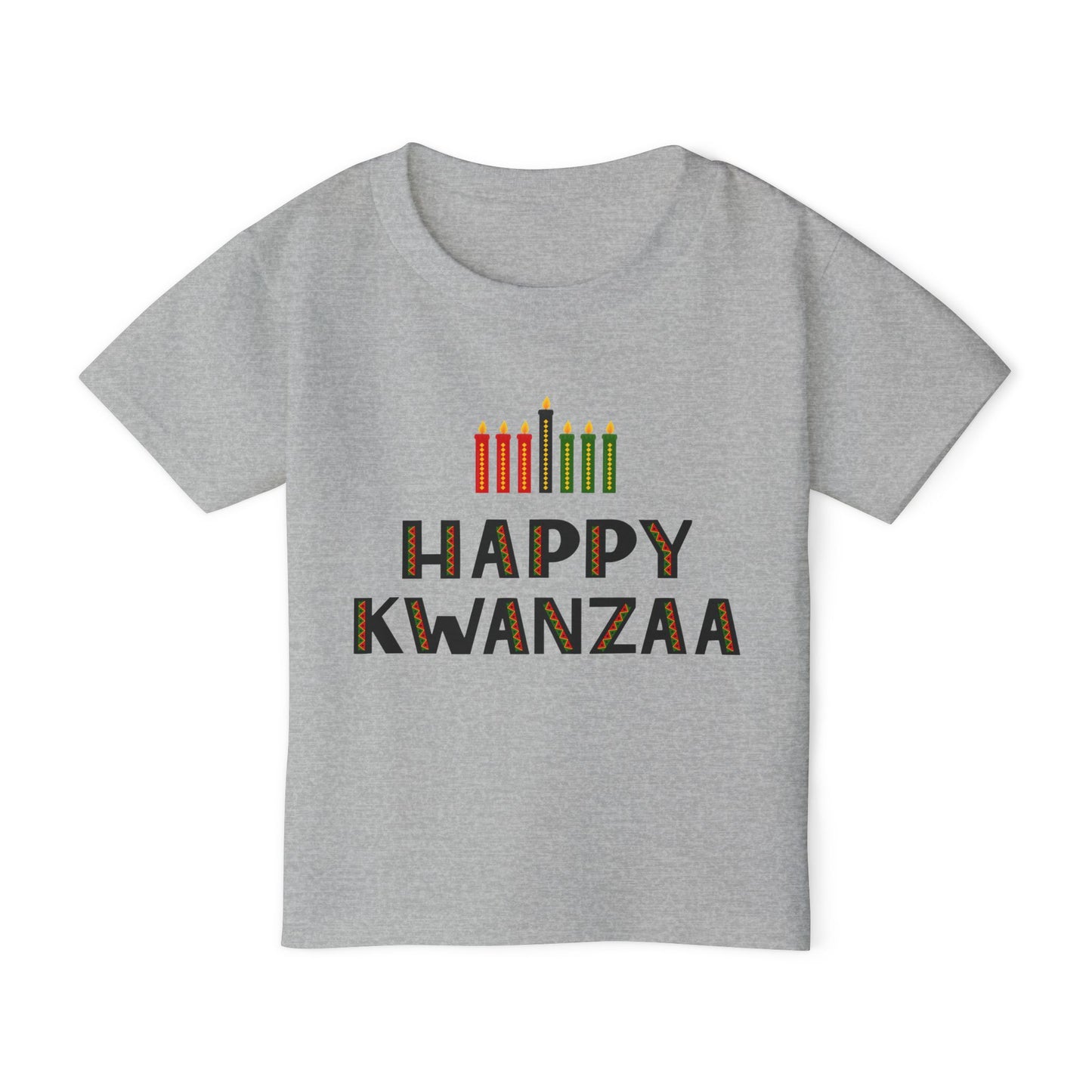 Happy Kwanzaa (Kinara) Toddler T-shirt