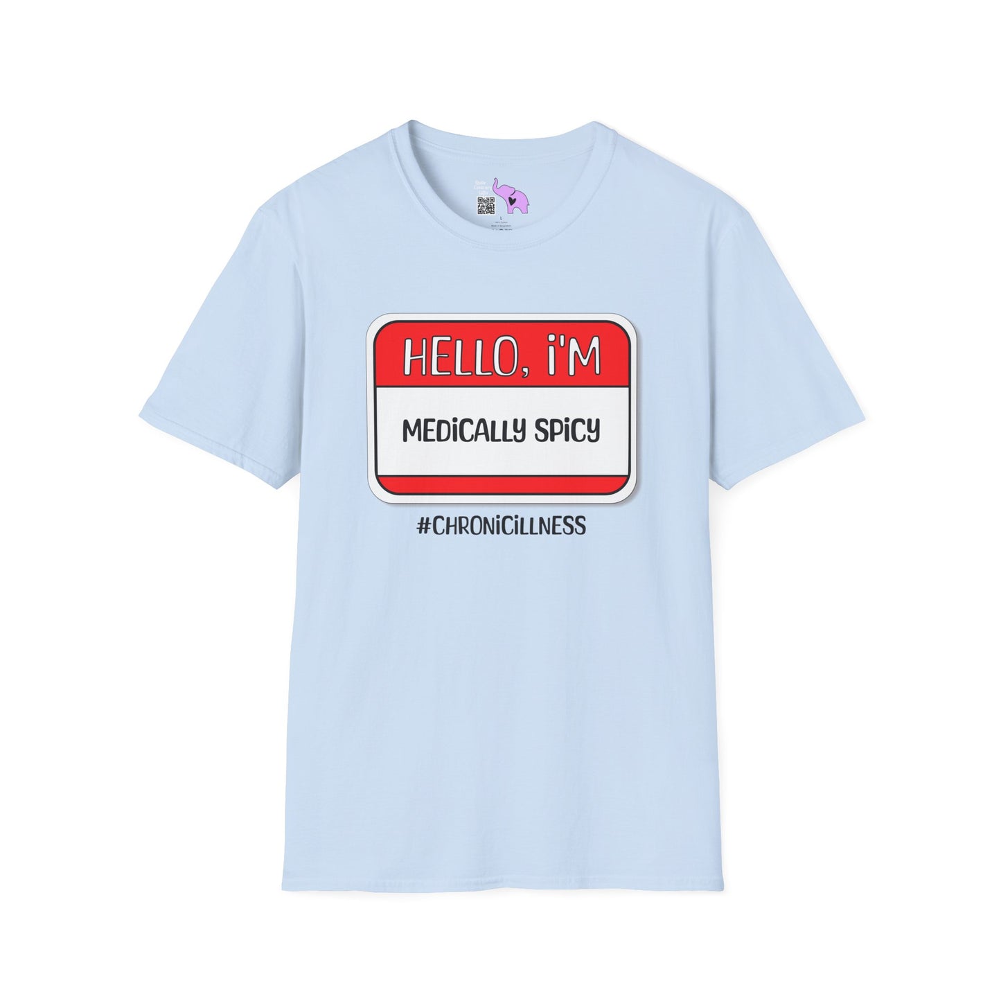 Hello, I'm Medically Spicy Adult T-shirt