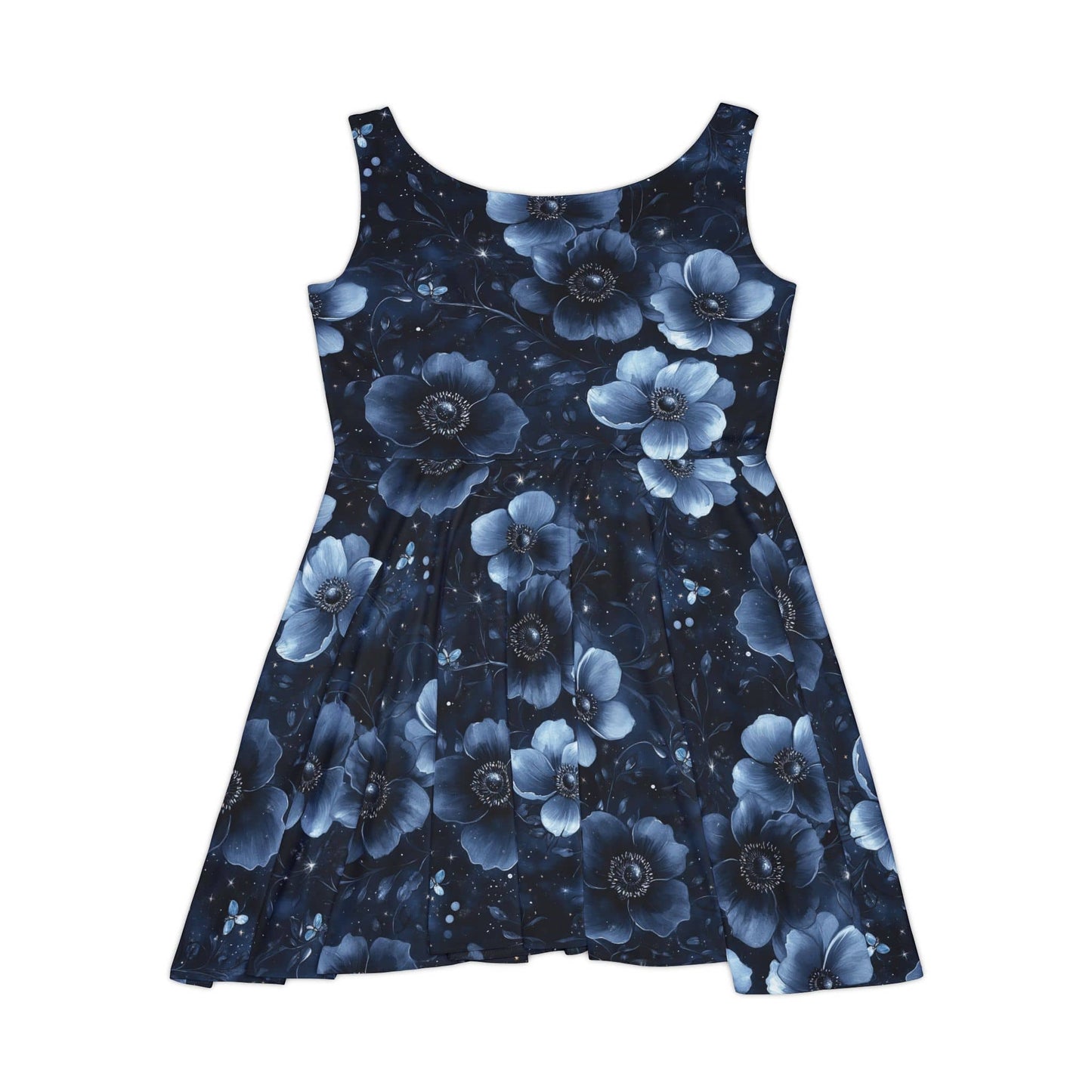 Midnight Blossoms Women's Skater Dress