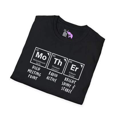 Mother Periodic Table Elements Adult T-shirt