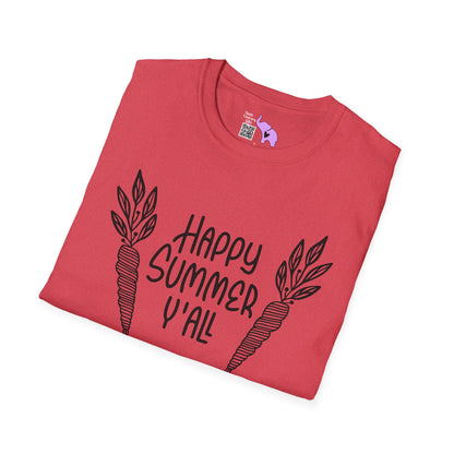Happy Summer Y'all Adult T-shirt