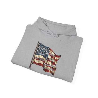 One Flag One Land One Nation Evermore Heavy Blend™ Hooded Sweatshirt