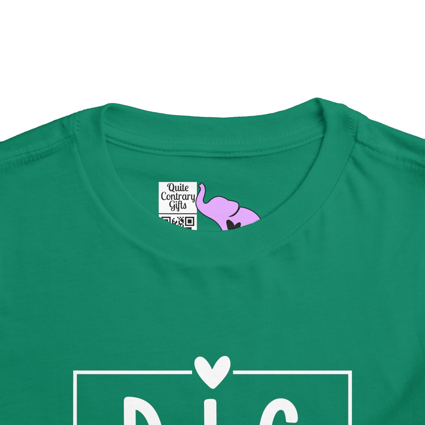Big Sister (Heart/Box) Toddler Tee