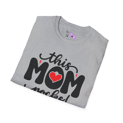 This Mom Rocks Adult T-shirt