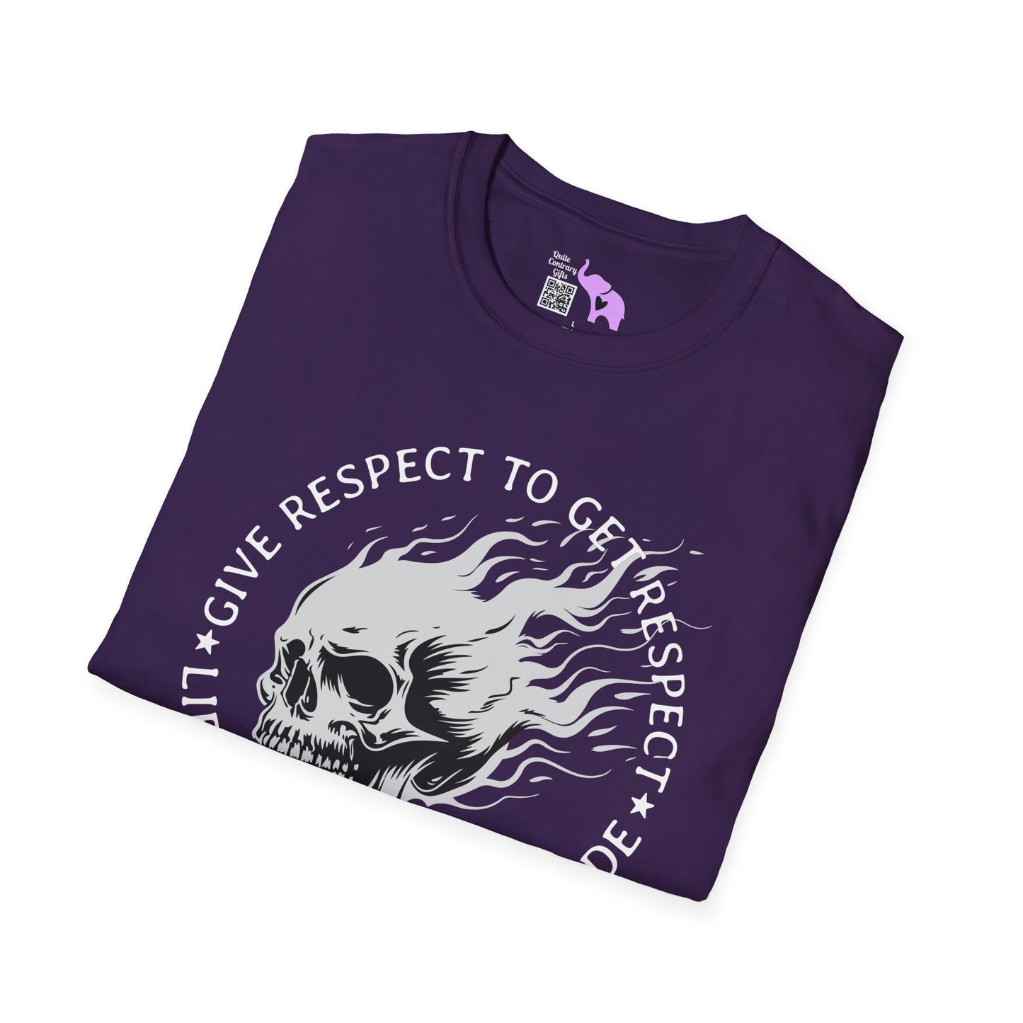 Give Respect to Get Respect Life Is A Beautiful Ride Adult T-shirt