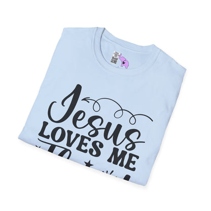Jesus Loves Me This I Know Adult T-shirt