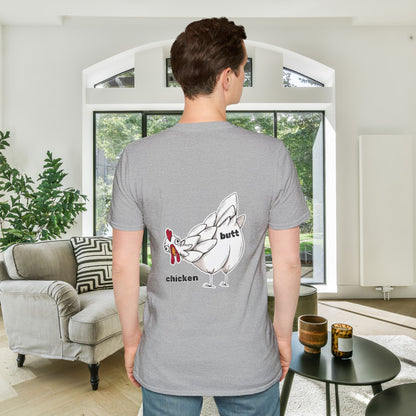 Guess What? Chicken Butt Adult T-shirt