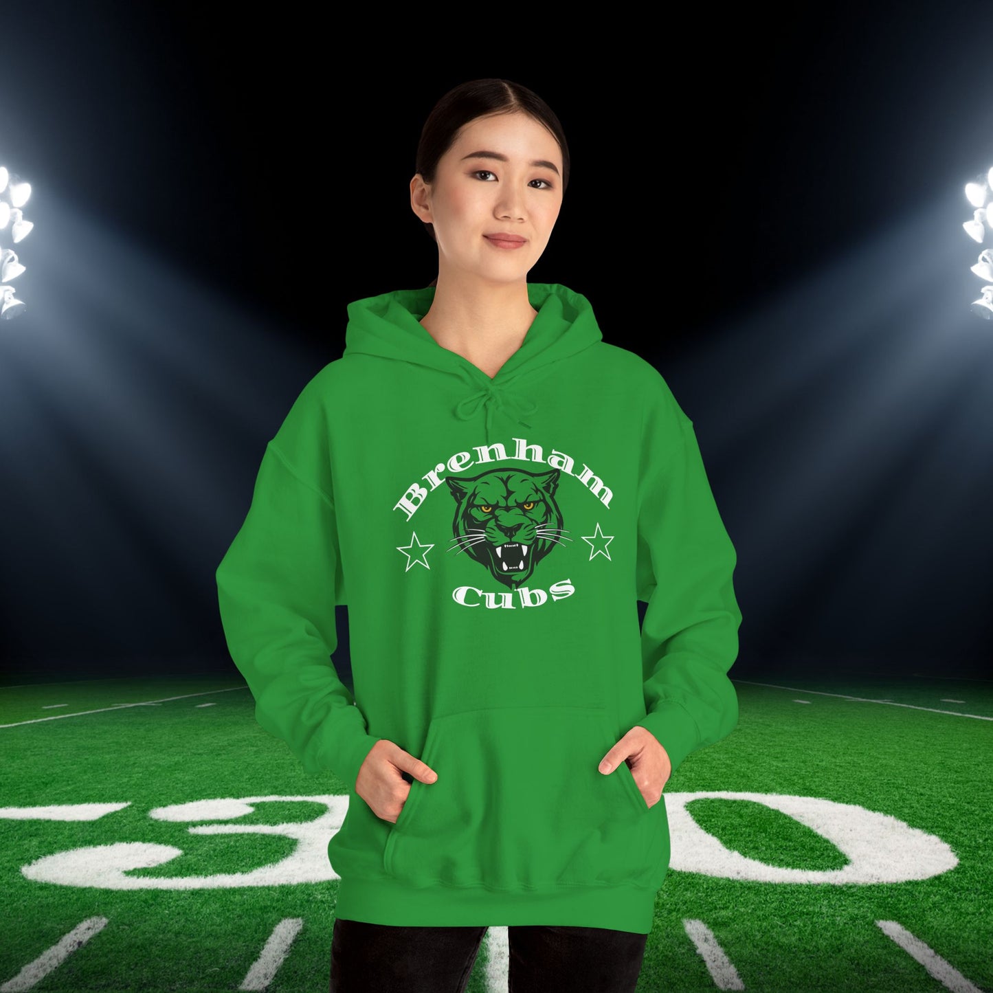Brenham Cubs Classic Adult Heavy Blend™ Hooded Sweatshirt
