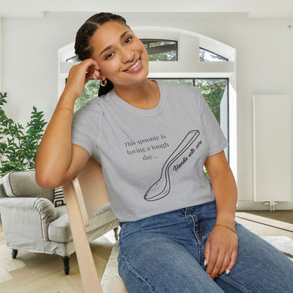 This Spoonie Is Having A Tough Day Adult T-shirt