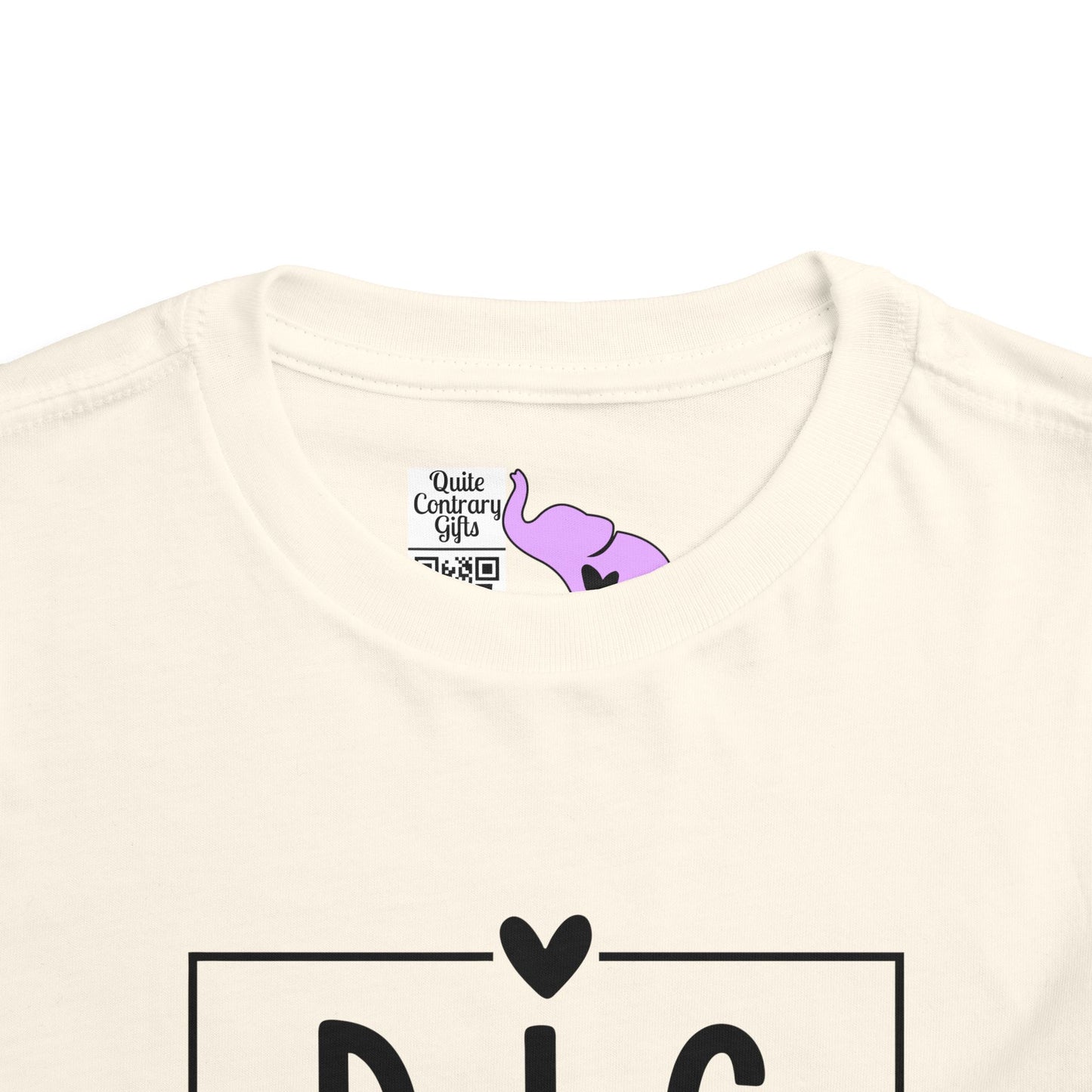 Big Sister (Heart/Box) Toddler Tee