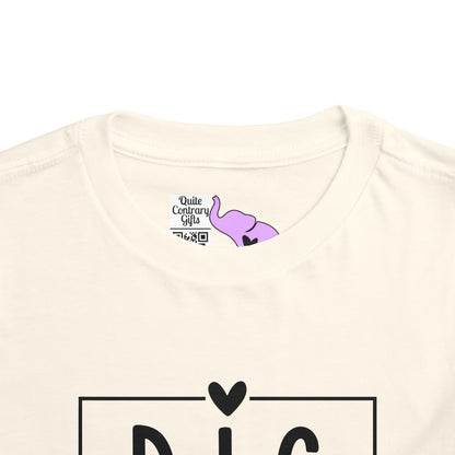 Big Sister (Heart/Box) Toddler Tee