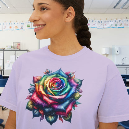 Colorful Rose Women's Boxy Tee
