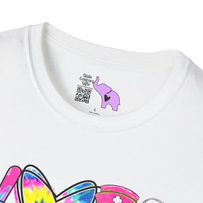 Peace Love Nursing Adult T-shirt