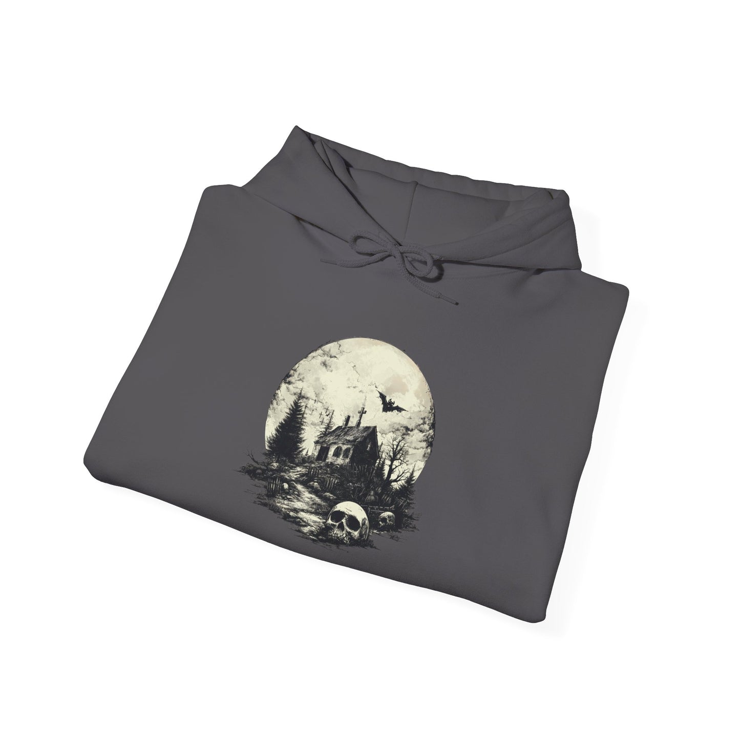 Creepy Full Moon Heavy Blend™ Hooded Sweatshirt