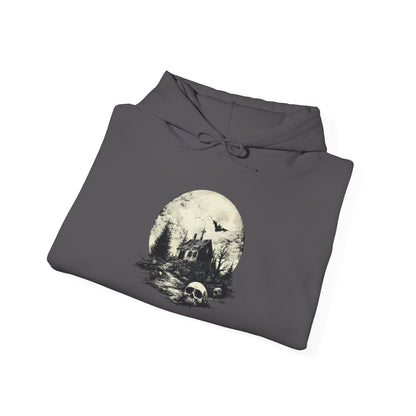 Creepy Full Moon Heavy Blend™ Hooded Sweatshirt
