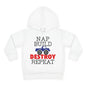 Nap Build Destroy Repeat Toddler Hoodie