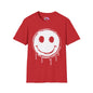 Melty Smiley Face Adult T-shirt