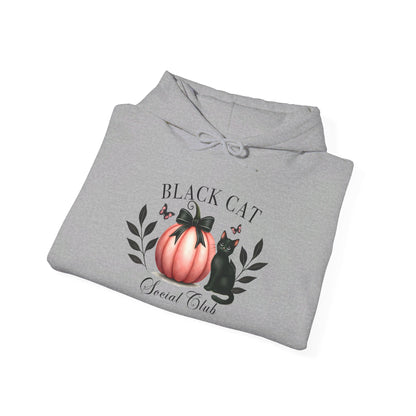 Black Cat Social Club Heavy Blend™ Hooded Sweatshirt