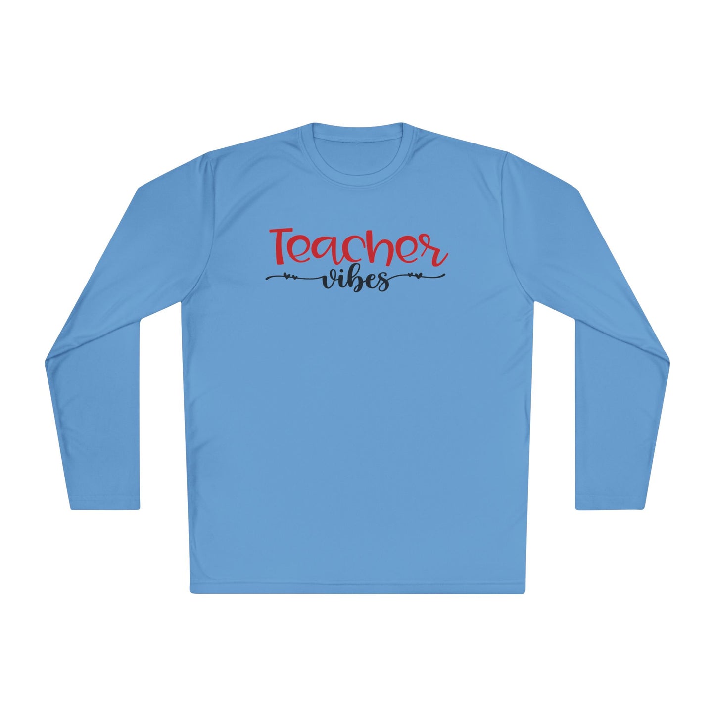 Teacher Vibes Adult Long Sleeve Tee