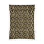 Black & Gold Luxe Swirl Comforter