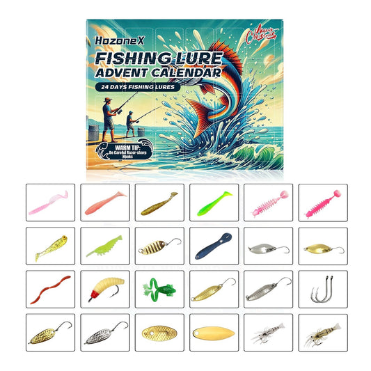 Fishing Lure Surprise Box Advent Calendar