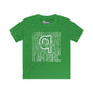 I Am Nine Typography Youth Softstyle Tee