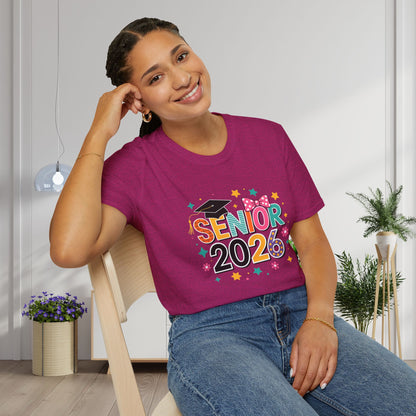 Senior 2026 Sweetheart Adult T-shirt