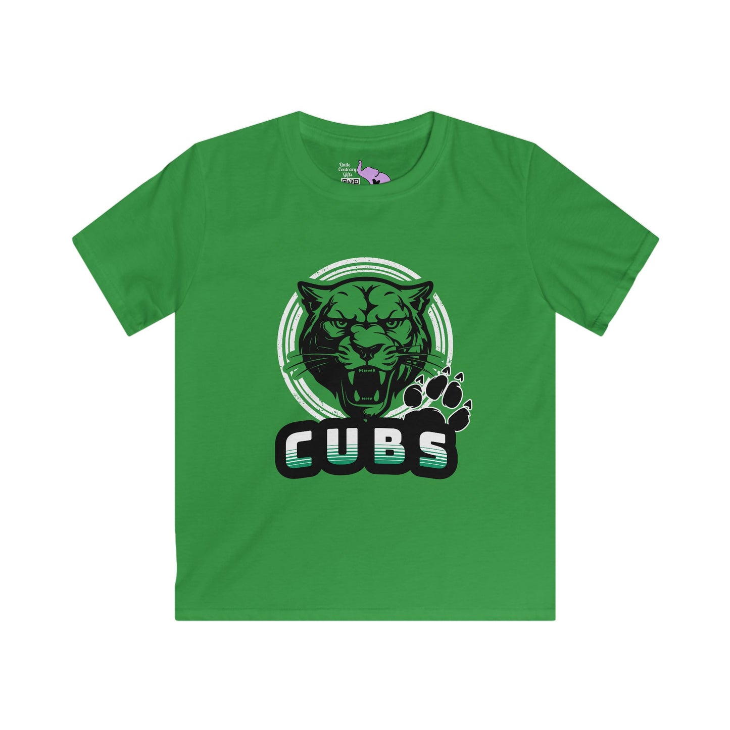 Cubs Circle Youth Softstyle Tee