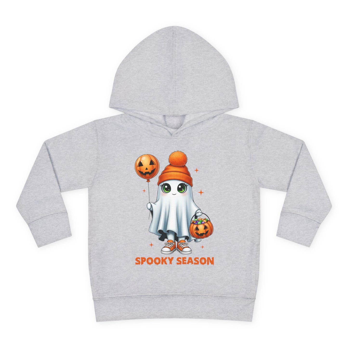 Spooky Season Ghost Trick-or-Treater Toddler Hoodie
