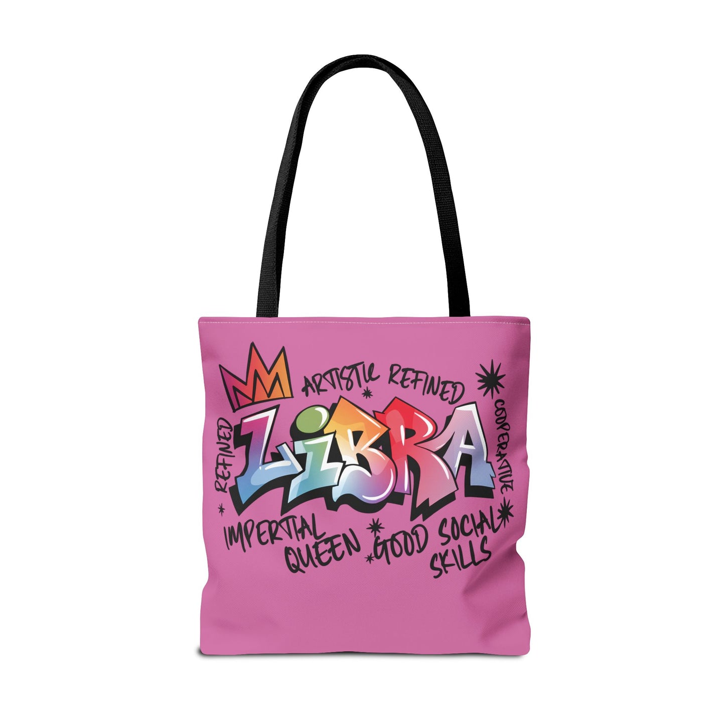 Libra Street Art Canvas Tote Bag